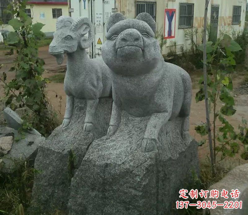 重庆优质动物猪石雕