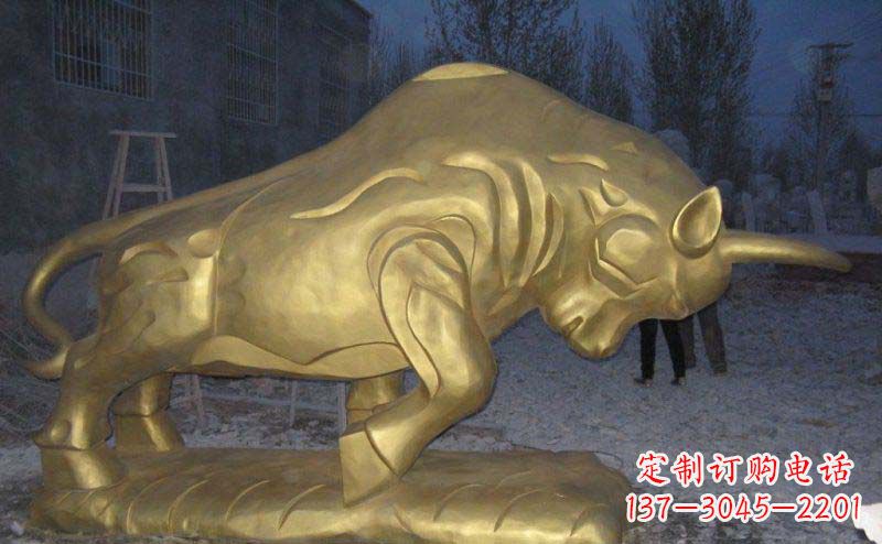 重庆拓荒牛铜雕—瑰丽壮观的动物雕塑