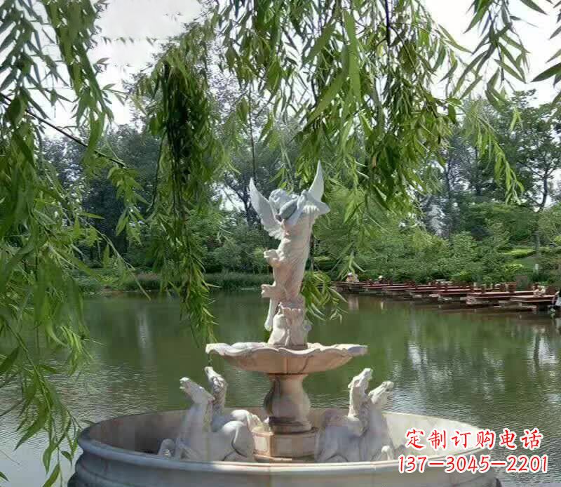 重庆公园天使景观石雕