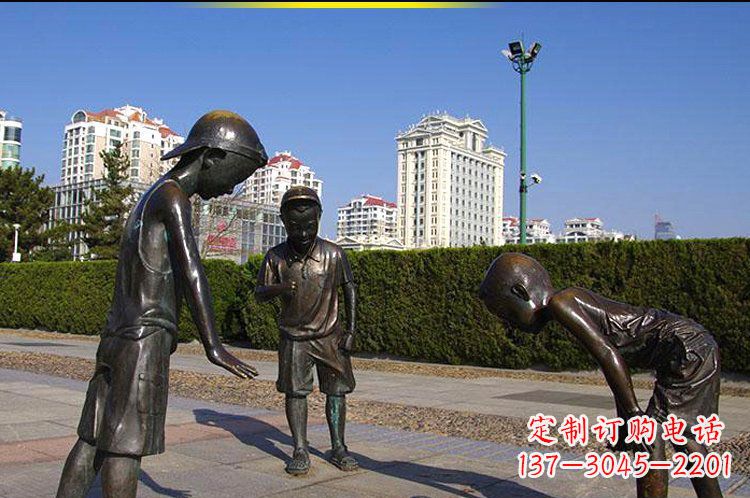 重庆玻璃钢陀螺雕塑