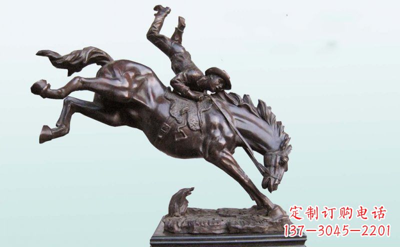 重庆精致古典·真实再现马铜雕