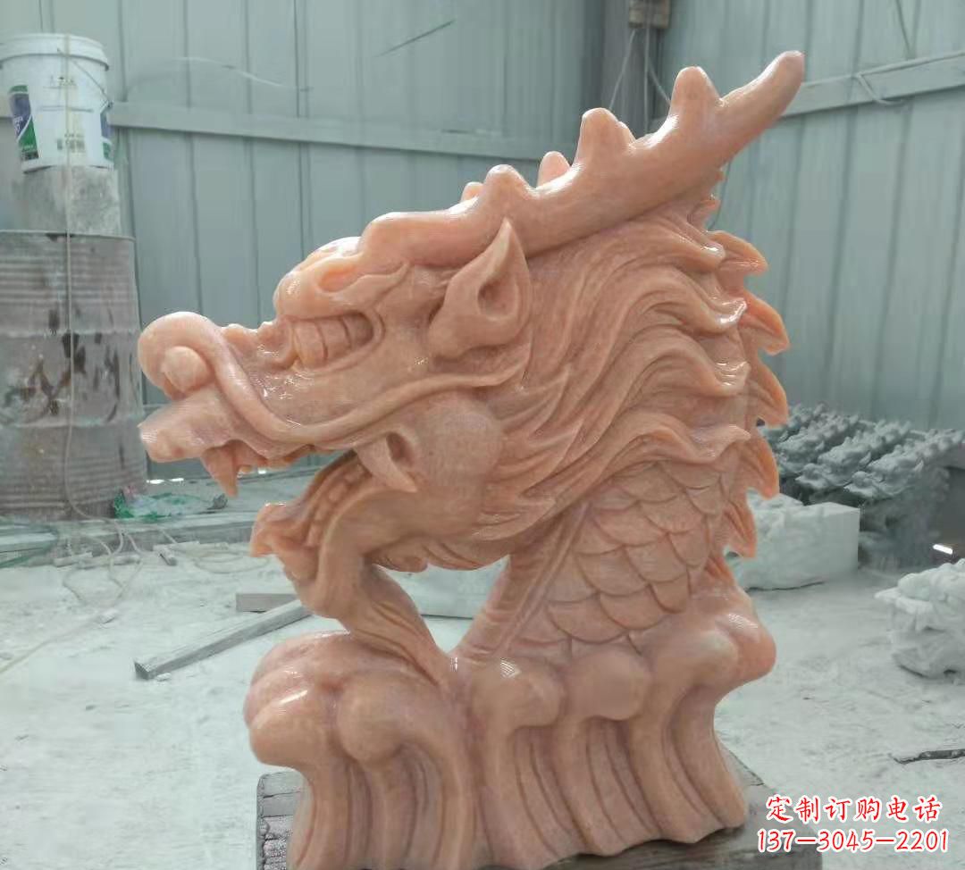 重庆具有传统工艺特色的公园喷泉龙头石雕