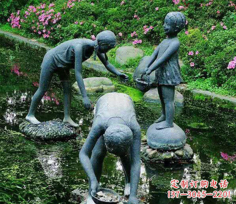 重庆精美铜螃蟹雕塑