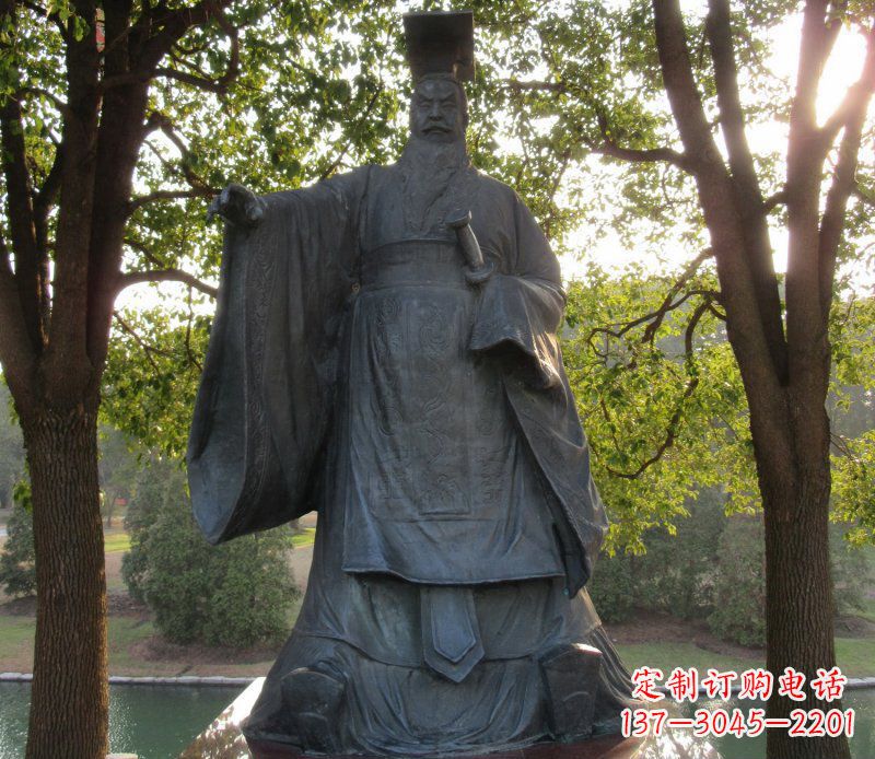 重庆精美刘邦铜雕,历史悠久,每一块都是绝世精品!