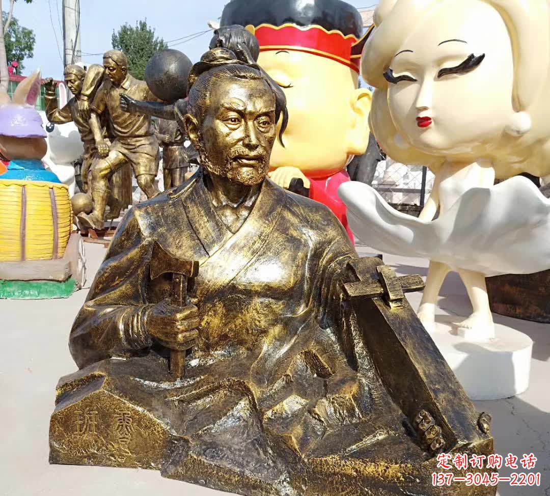 重庆精美绝伦的鲁班铜雕,带您领略古典艺术美学