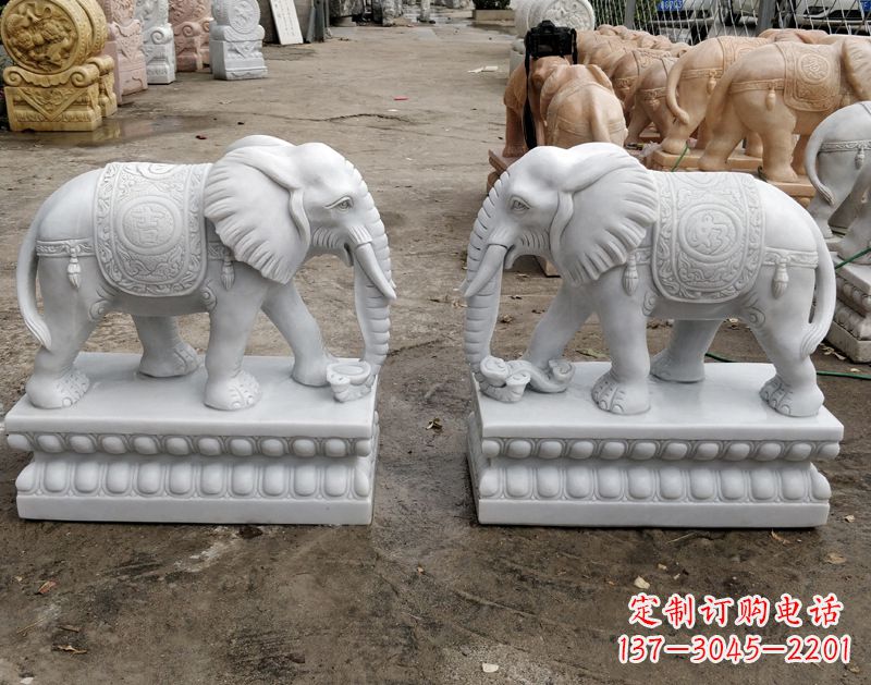 重庆传统古老工艺大象雕塑