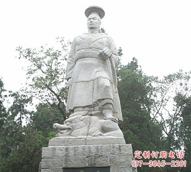 重庆古代名人大禹石雕