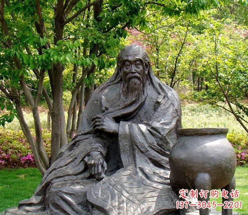 重庆古代名人铜雕