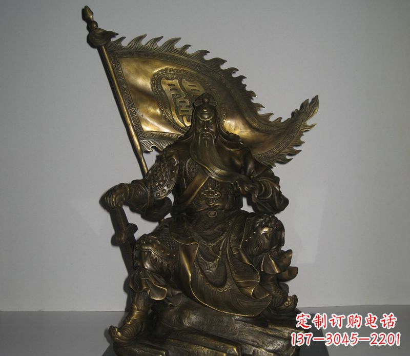 重庆经典传承|古代名人关公铜雕