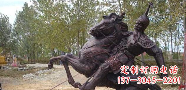 重庆复古骑士马雕塑