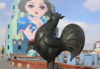 重庆艺术精美的公鸡雕塑