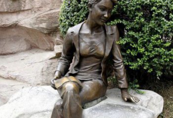 重庆中领雕塑精美 静谧 的女人铜雕