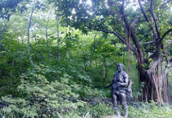 重庆铜雕西方女人人物雕塑