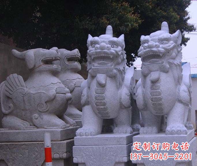 重庆古典独角兽石雕