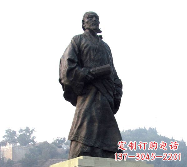 重庆中领雕塑司马迁雕像,正宗传承古代文化