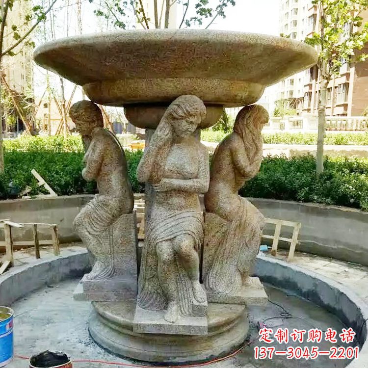 重庆古典石雕喷泉