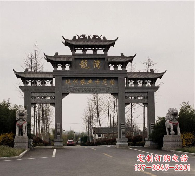 重庆品质精湛的古石牌坊雕塑