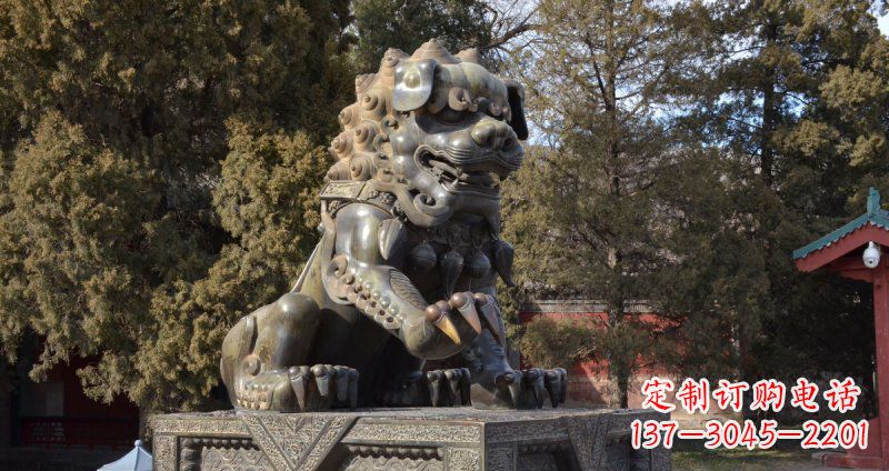 重庆故宫狮子雕塑，展现古代文化之美