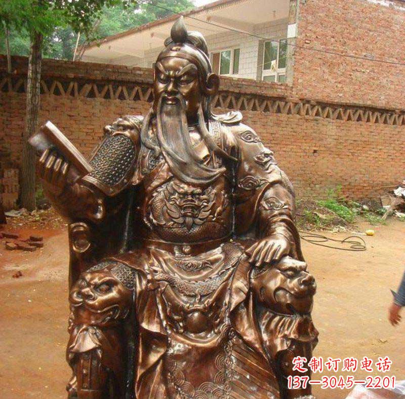 重庆天下英雄,关公雕塑