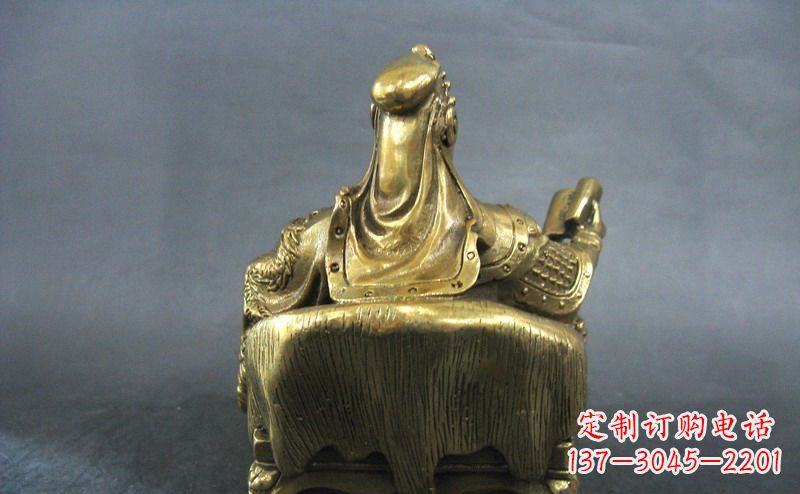 重庆关公雕像·铜雕精美