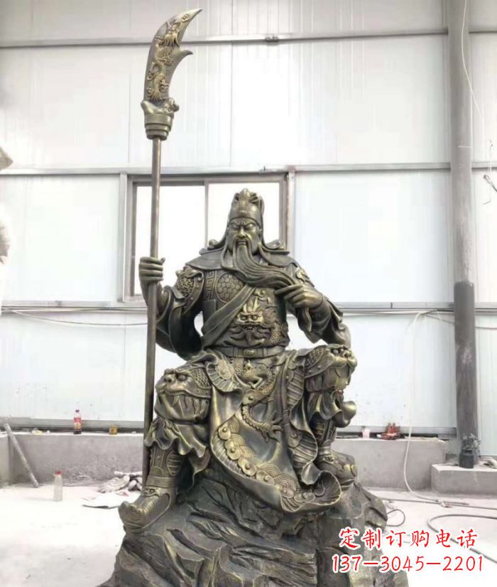 重庆关公铜雕,令您的装饰更加添彩