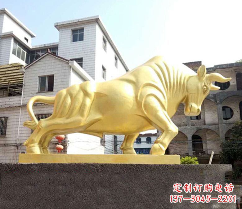 重庆中领雕塑:牛雕塑,您的精致装饰