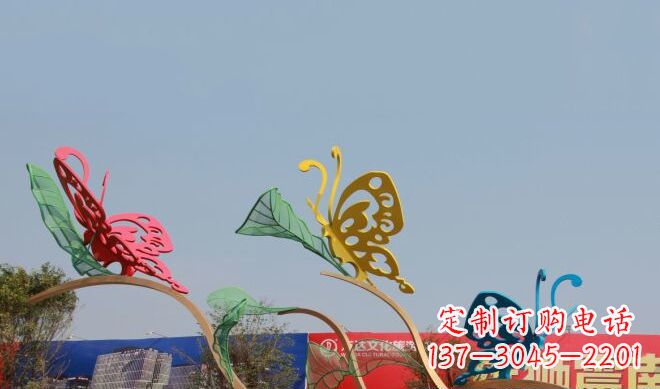重庆中领雕塑|不锈钢定制蝴蝶雕塑