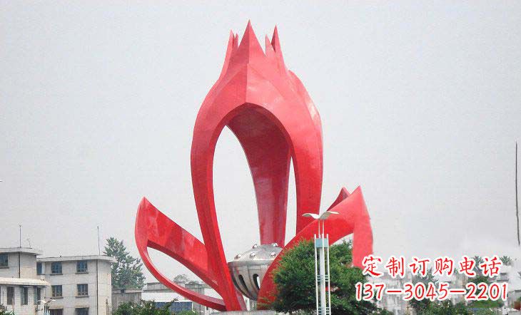 重庆中领雕塑:莲蓬雕塑,营造神秘艺术气息