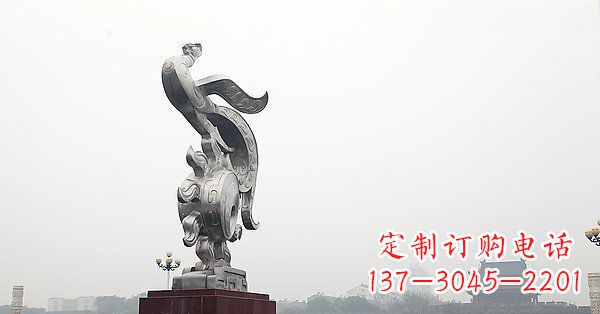 重庆炫丽凤凰,景观雕塑精美绝伦