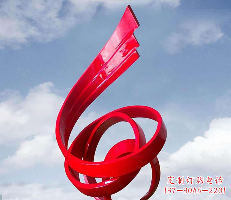 重庆中领雕塑为您定制翅膀抽象雕塑