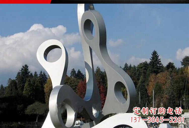 重庆专业定制不锈钢字母景观雕塑