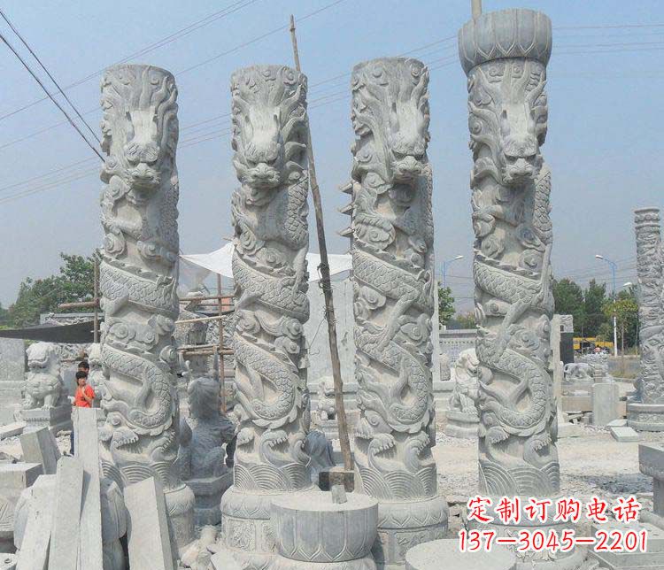 重庆中领雕塑龙柱雕塑,历久弥新