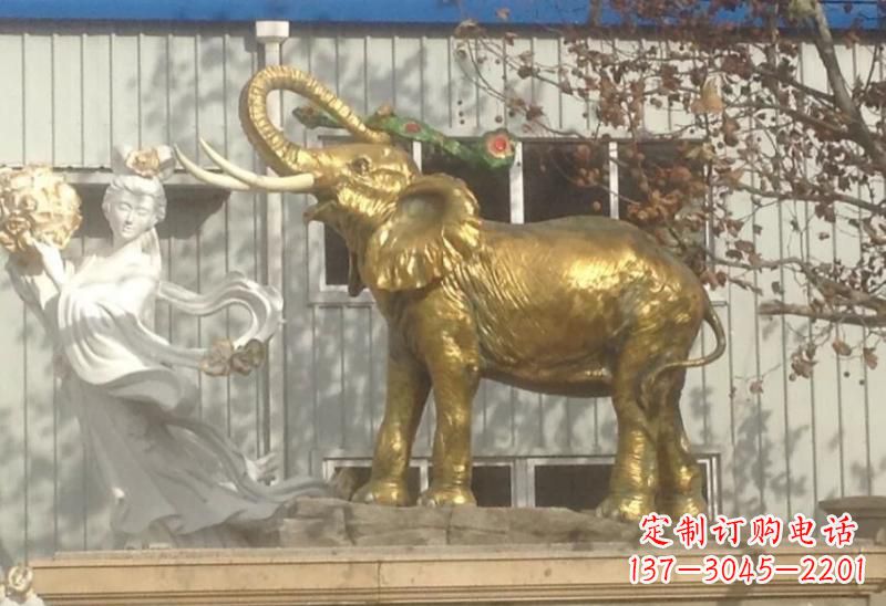 重庆广场大象雕塑