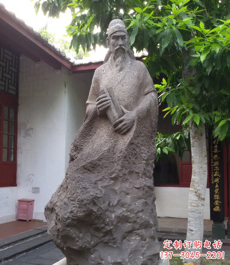 重庆领先时代的名人铜雕