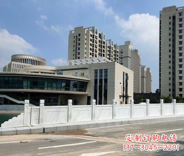 重庆广场景观大理石栏板雕塑