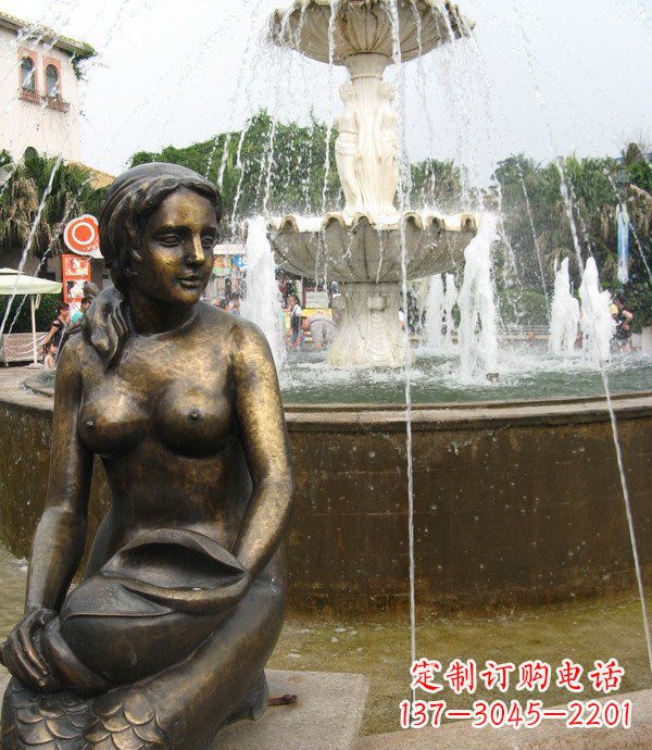 重庆海螺景观铜雕展现经典之美