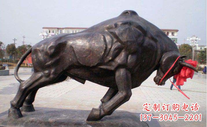 重庆拓荒牛铜雕塑,让您的空间与众不同