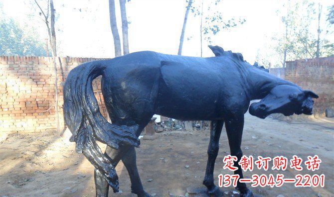 重庆广场铜马动物铜雕
