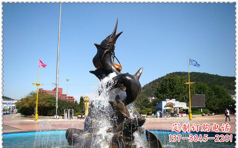 重庆铜雕喷泉,引领美观大气