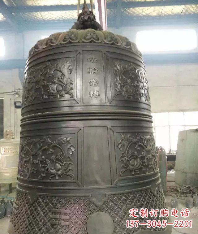 重庆国泰民安铜钟寺庙铜雕