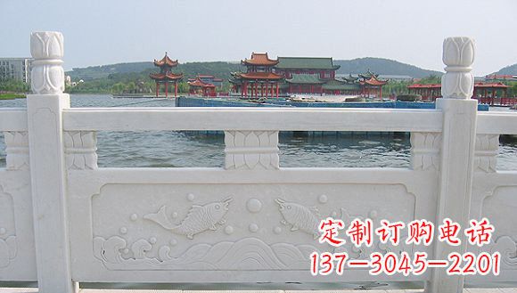 重庆海边汉白玉栏板石雕