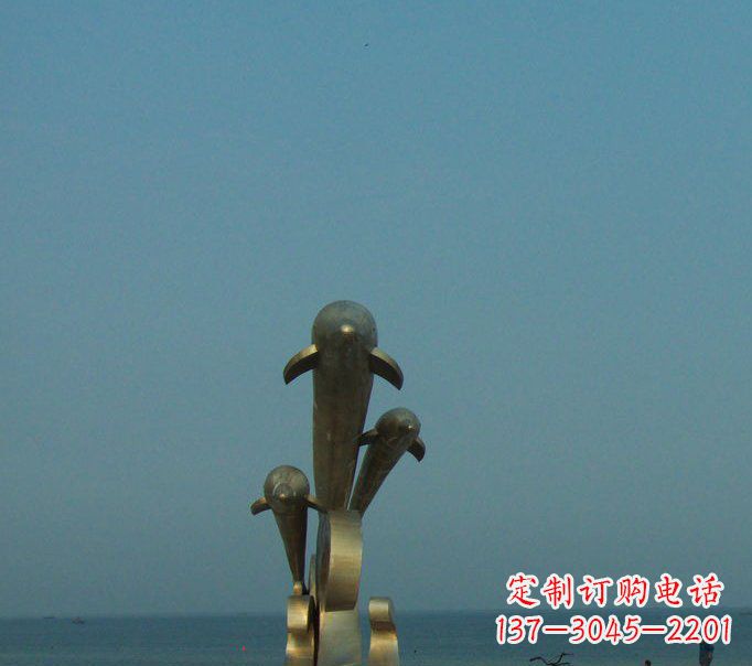 重庆浪漫海豚艺术雕塑是中领雕塑为您量身定制的…