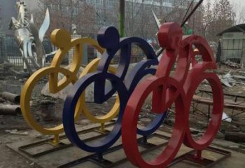 重庆中领雕塑推出的自行车雕塑是一件别具一格的…