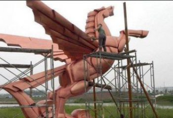 重庆飞马铜雕：完美艺术品
