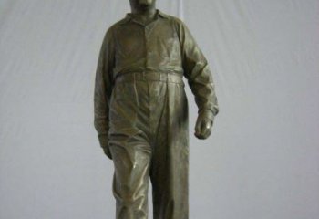 重庆中领雕塑：经典革命人物毛主席铜雕