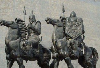 重庆中领雕塑推出的将军铜雕以古代将军的形象为…