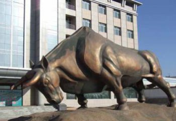 重庆拓荒牛铜雕塑——将历史传承到现代