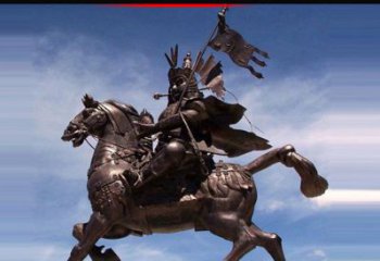 重庆风靡全国的将军人物铜雕塑