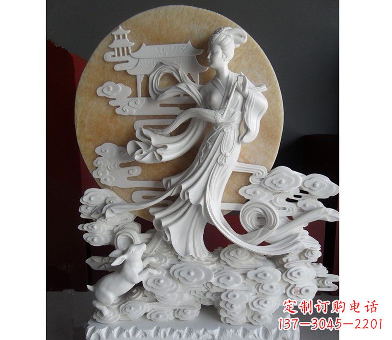 重庆汉白玉雕塑,传承神话传奇