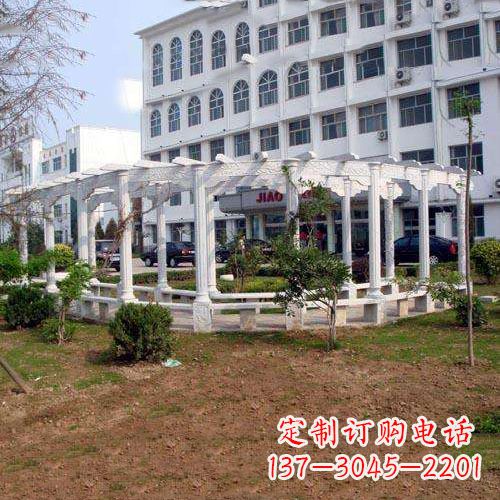 重庆汉白玉欧式石雕花架